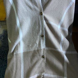 Soft light weight poncho/wrap